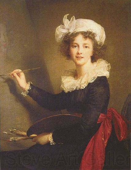 Elisabeth Louise Viegg-Le Brun Self portrait, painted at Florence,